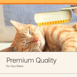 Steam Grooming Brush for Cats