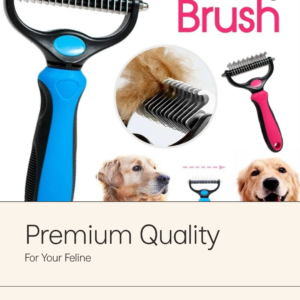 Double-Sided Deshedding Brush