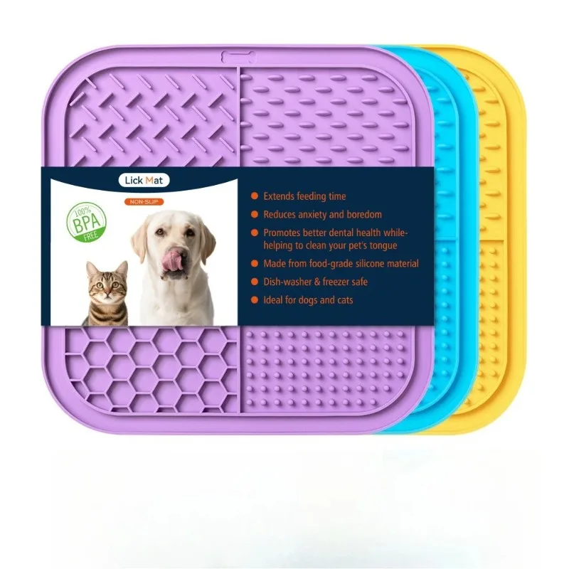 Silicone Lick Mats for Cats (2-Pack)