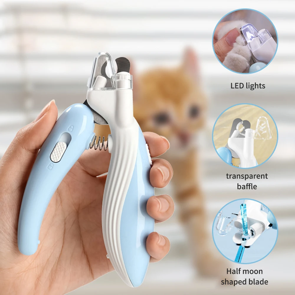 Cat Nail Clippers with Safety Guard