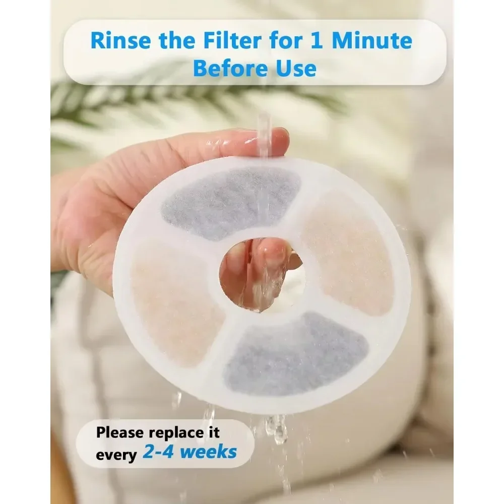 Universal Fountain Replacement Filters (6-Pack) — view 2