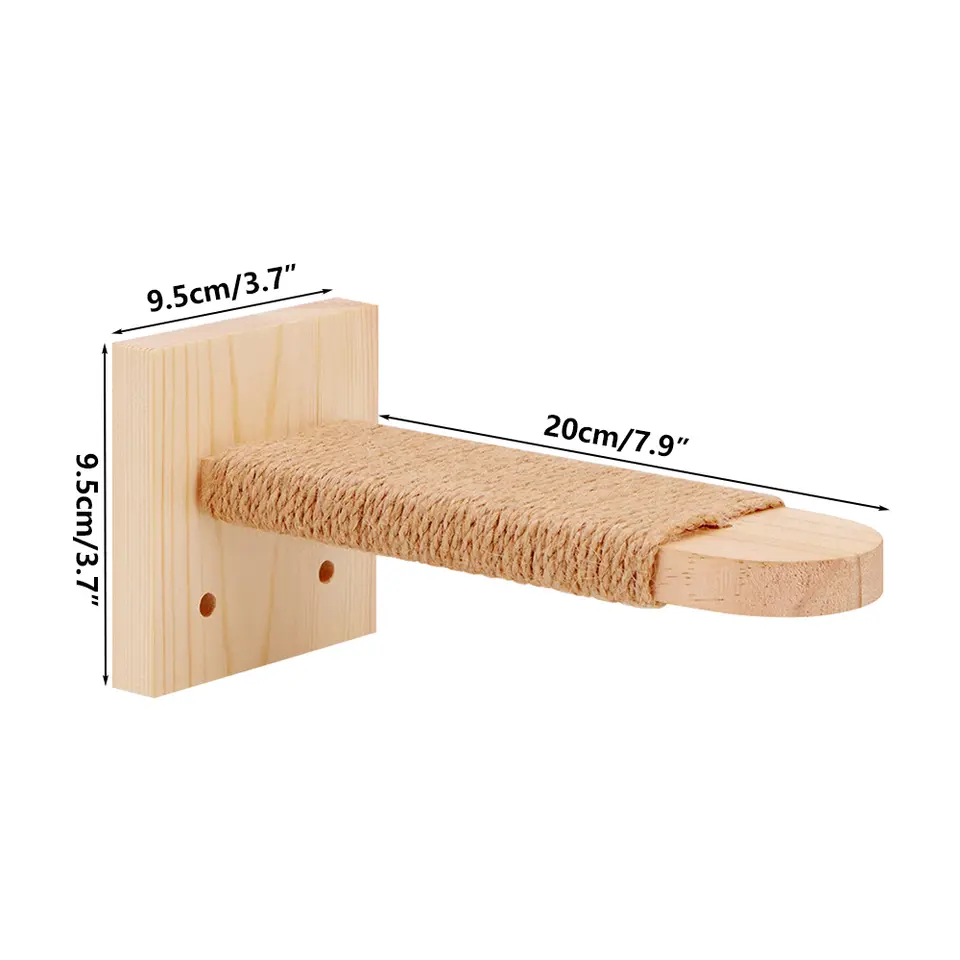 Wall-Mounted Cat Shelves (Set of 2) — view 2