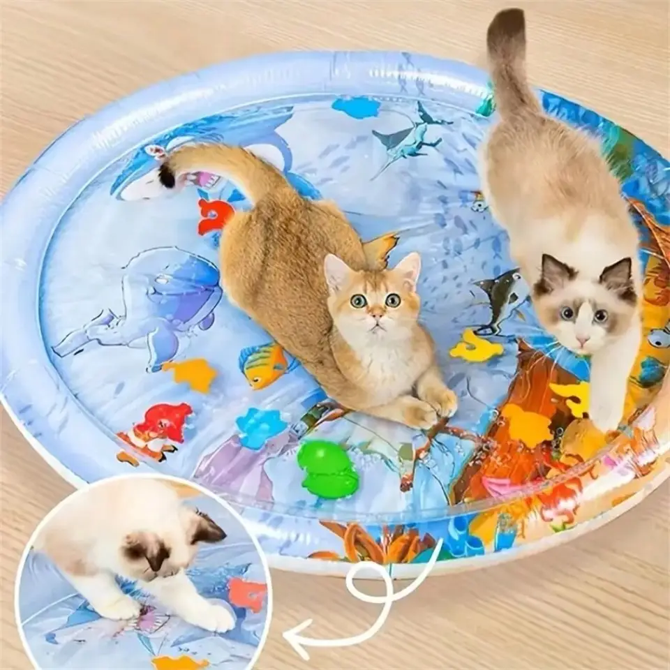 Water Sensory Play Mat for Cats — view 2