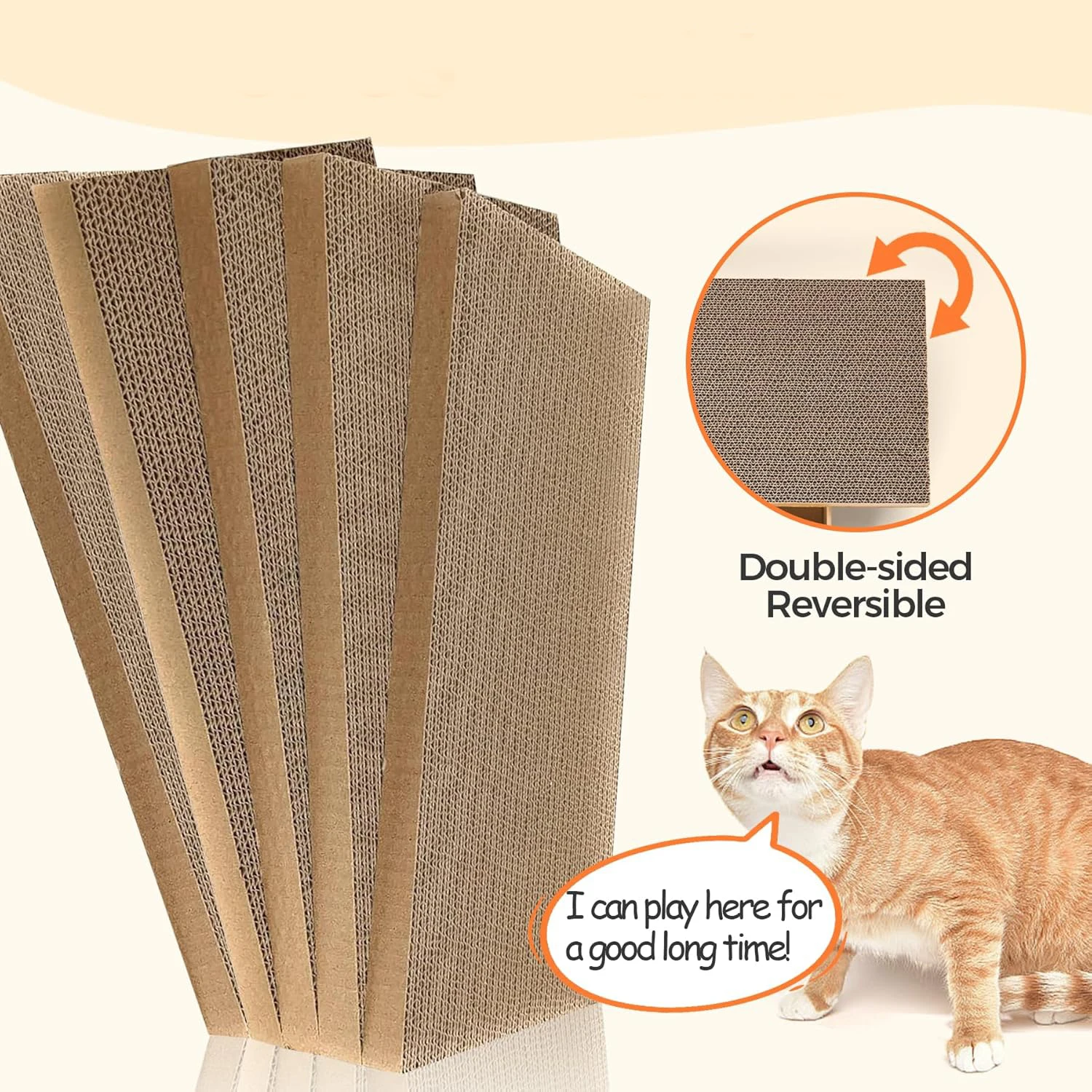 Cardboard Cat Scratcher Lounge - Image 3