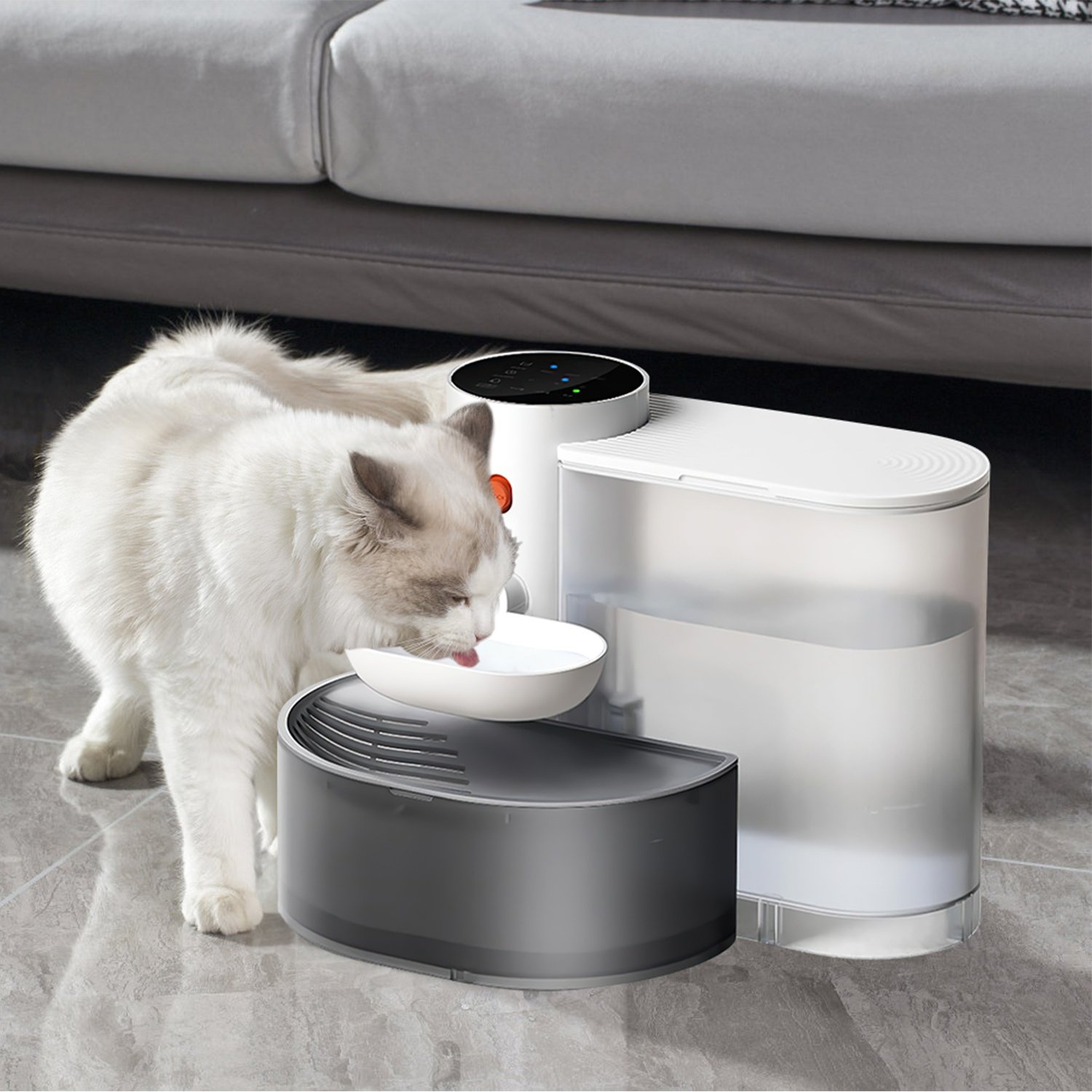 Smart Cordless Cat Water Fountain — 3L Auto-Refill Dispenser - Image 2